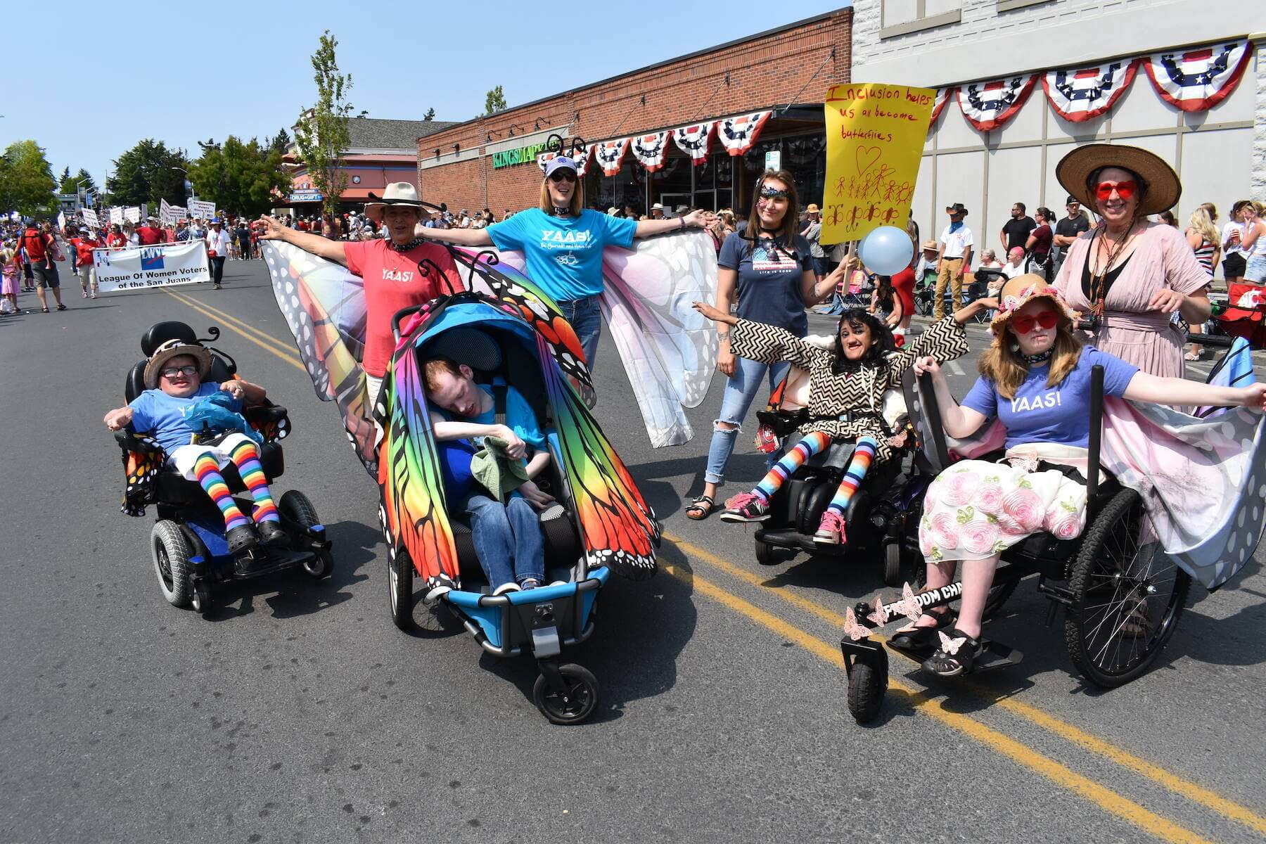 Members of the Young Adult Association of San Juan Island