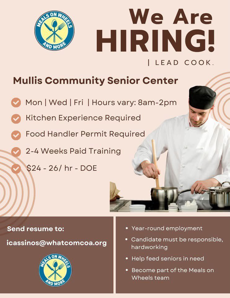 We Are Hiring